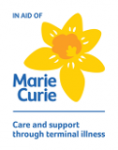 In aid logo of Marie Curie
